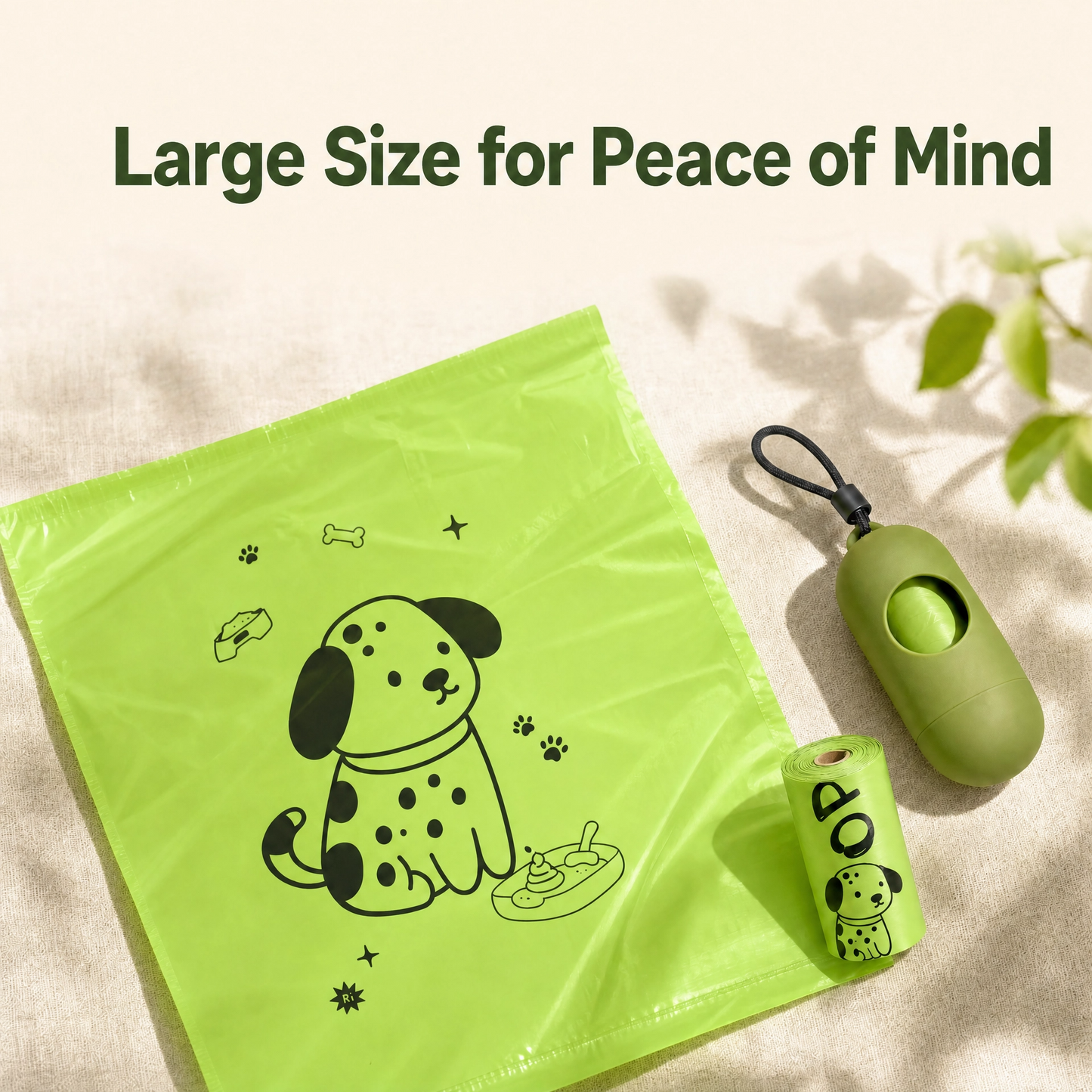 Extra-thick leak-proof toilet bags