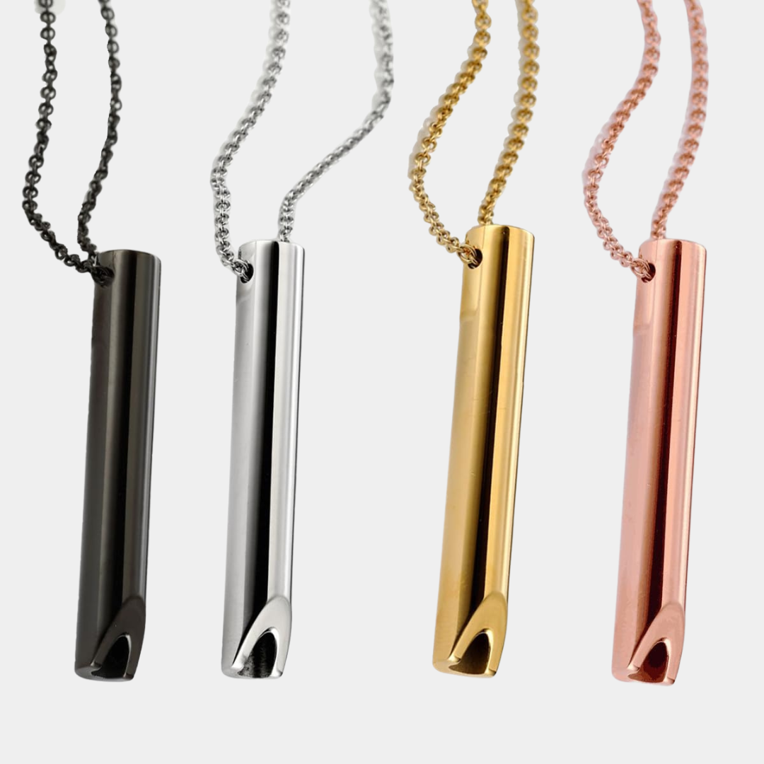 Necklace to relieve anxiety and smoking