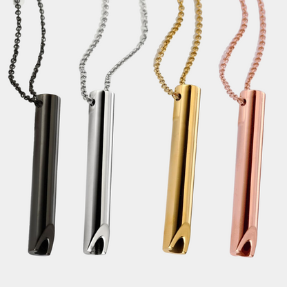 Necklace to relieve anxiety and smoking