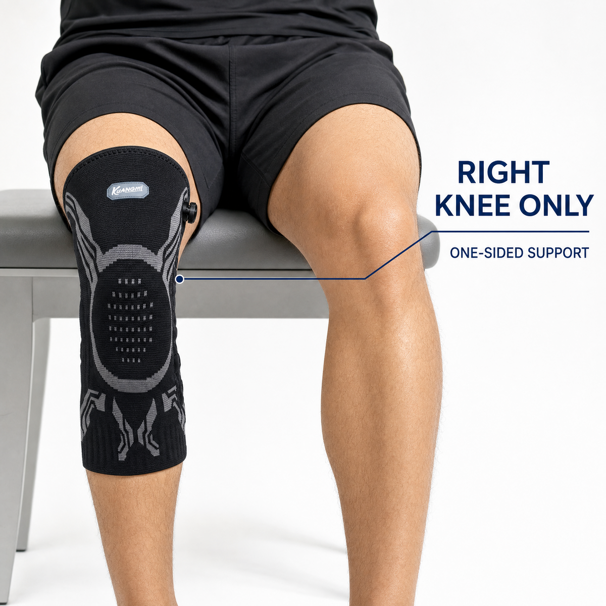 Knee Support with Dial Adjustment