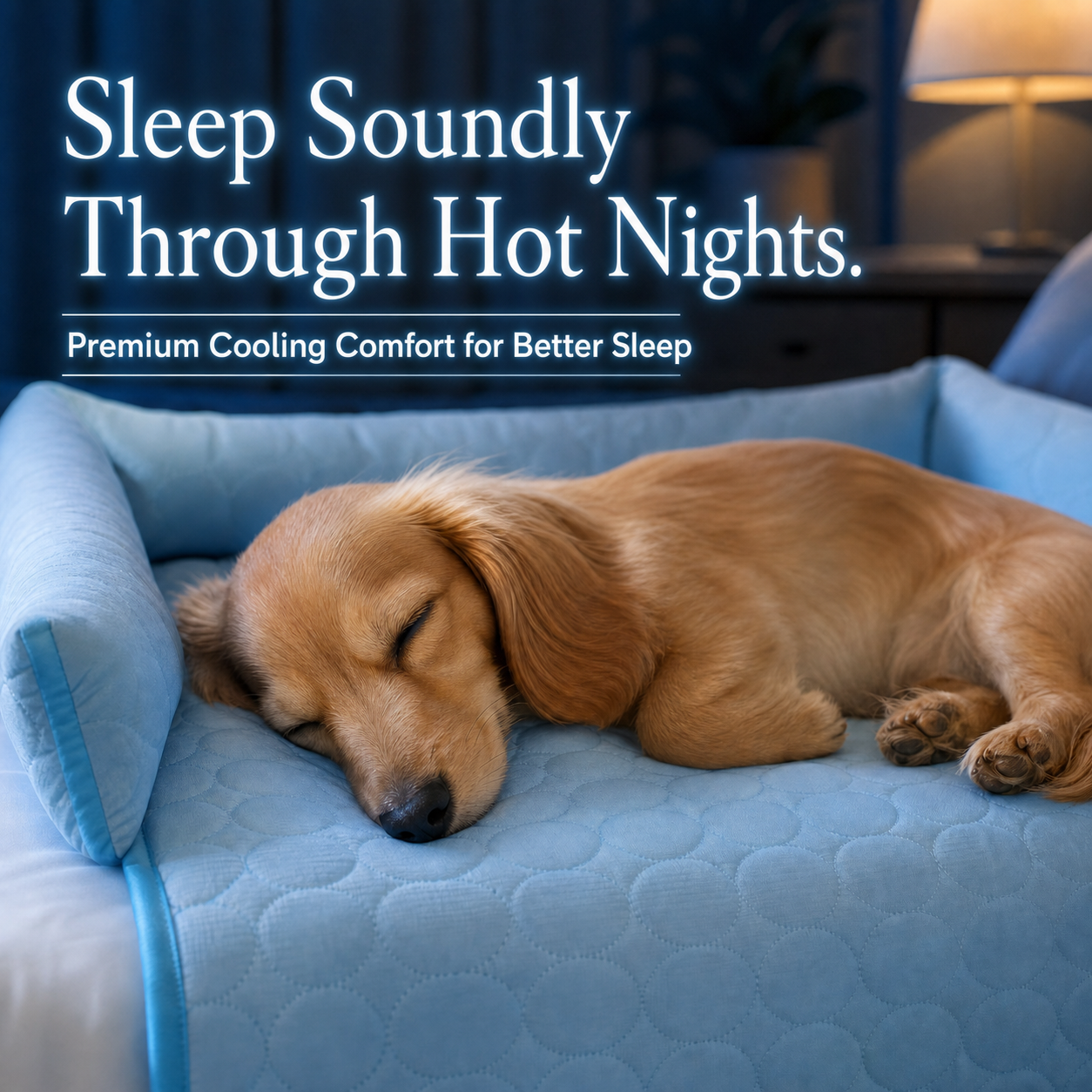 Cooling summer bed