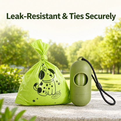 Extra-thick leak-proof toilet bags