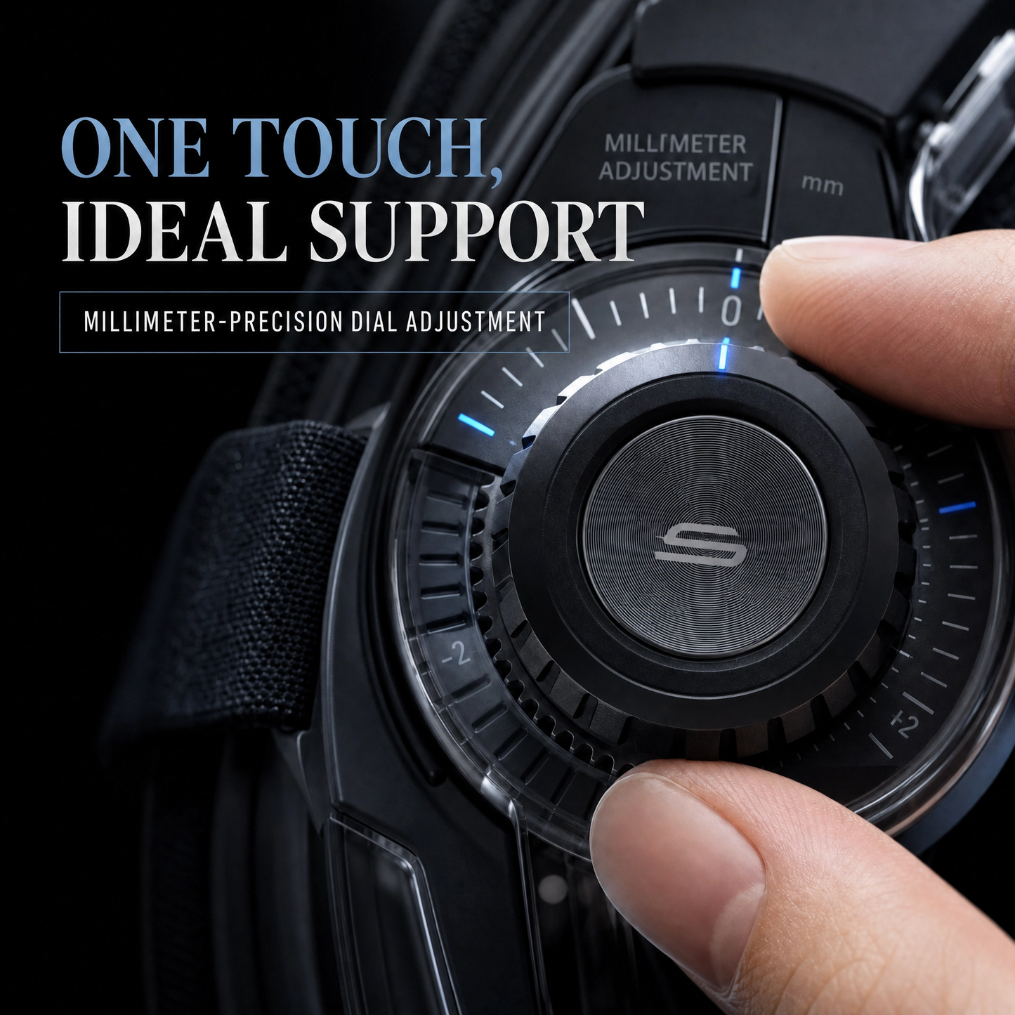 Knee Support with Dial Adjustment