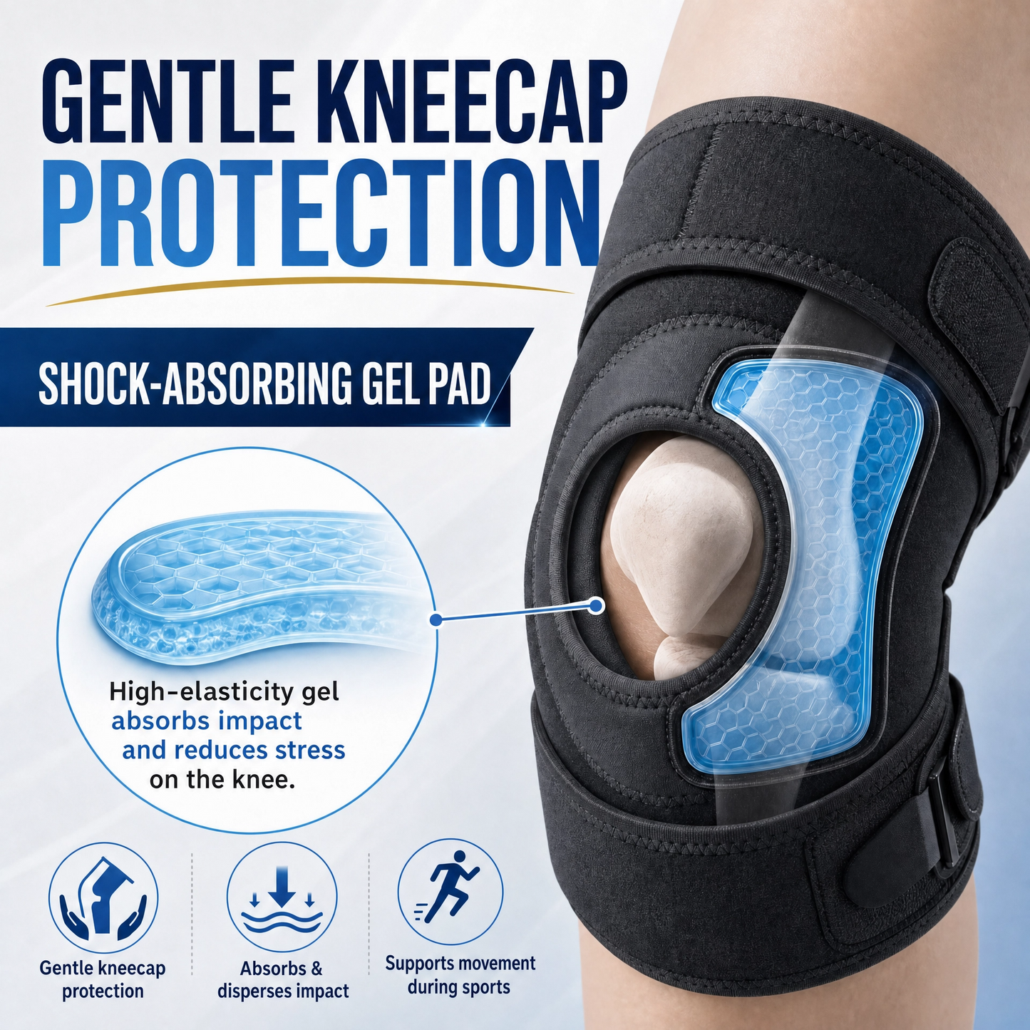 Knee Support with Dial Adjustment