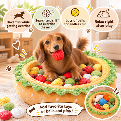 Hamburger Play Bed