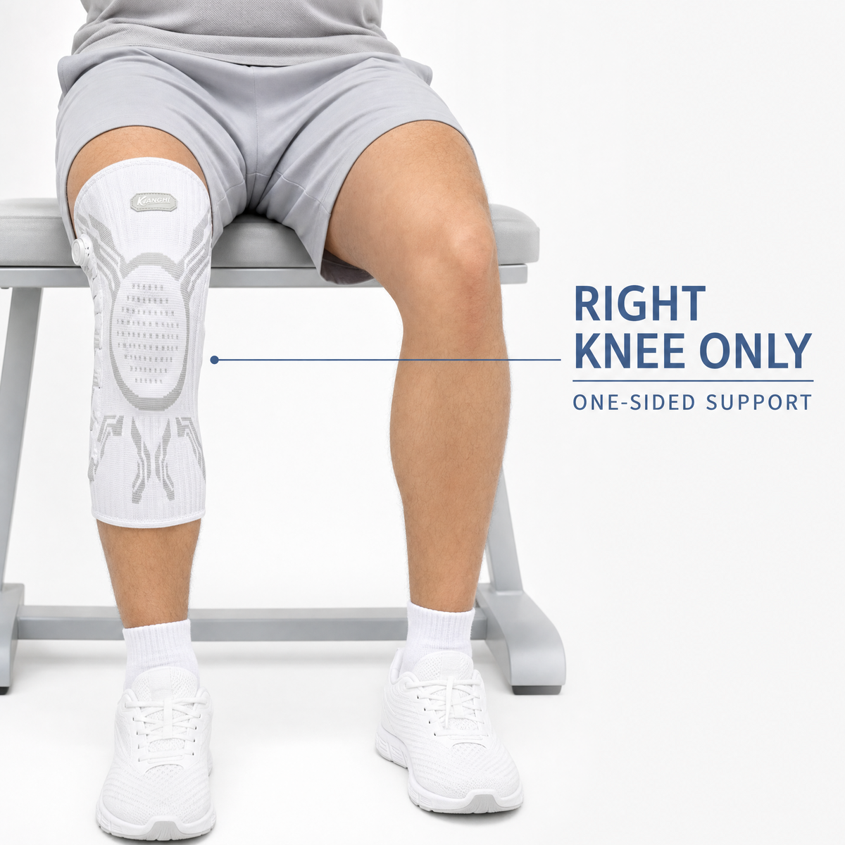 Knee Support with Dial Adjustment
